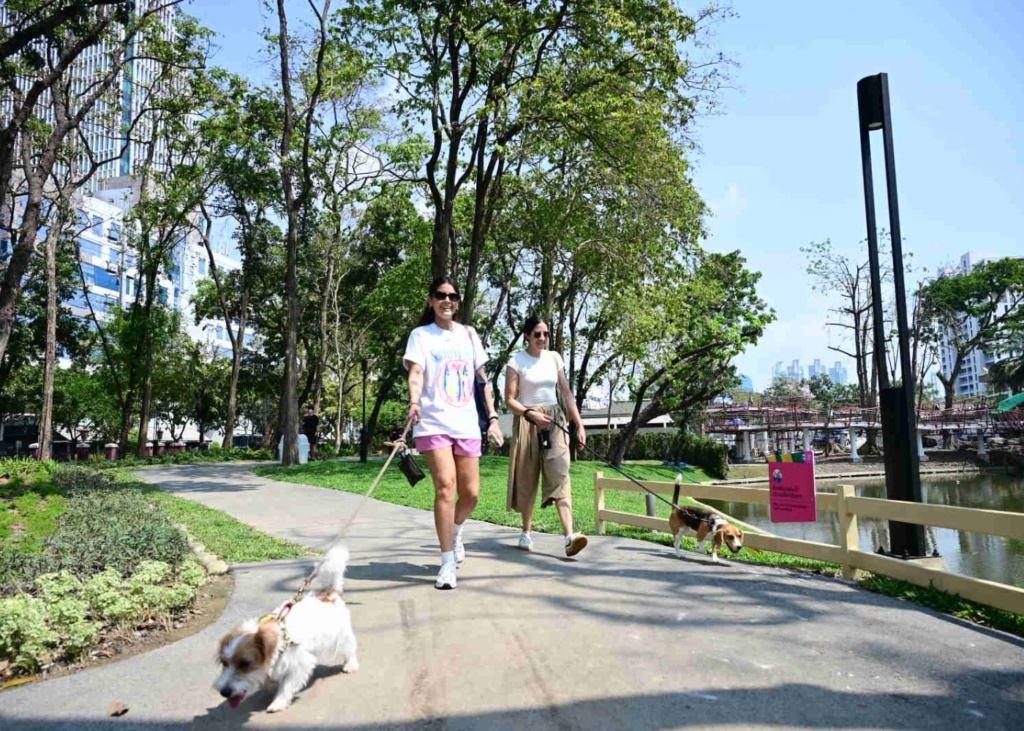 Lumpini Dog Park opens as a new pet-friendly green space in Bangkok