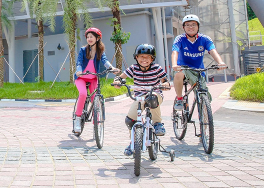 sentosa bike ride singapore