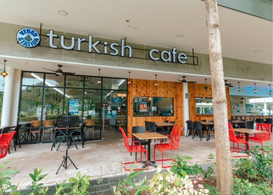 Kebab station at Parkland Green