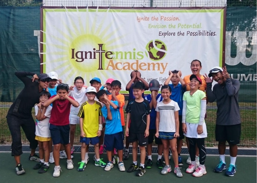 Ignite Tennis Academy personalised tennis lessons for kids