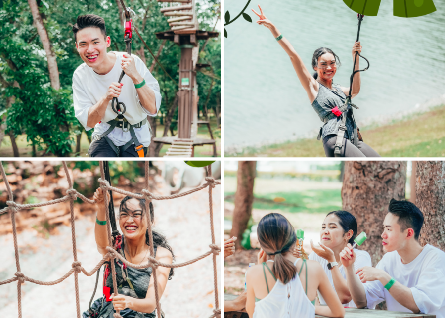 Forest Adventure for adults in Singapore fun things to do