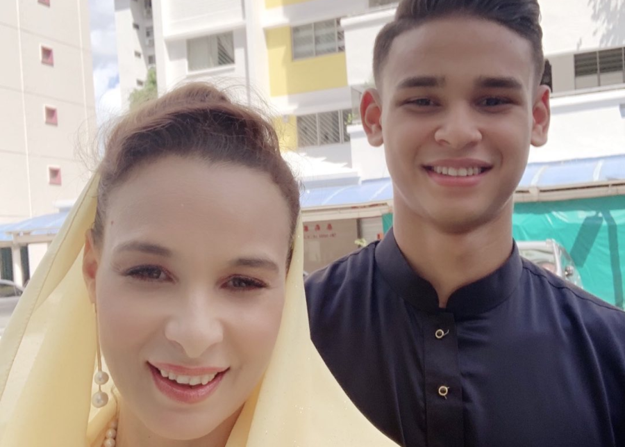 Wendy Jacob and Irfan Fandi