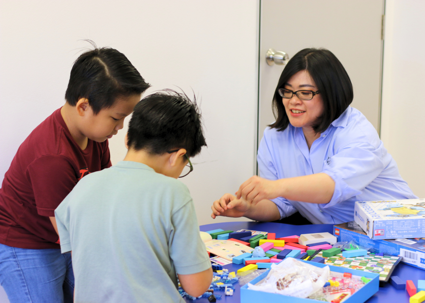 play therapy group session