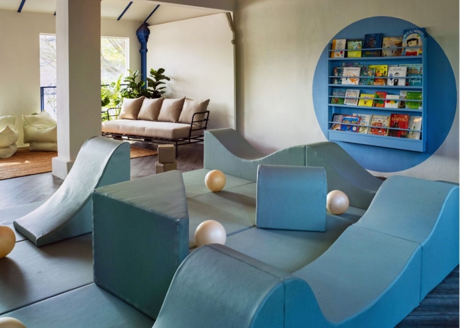 Kids space indoor baby toddlers playground
