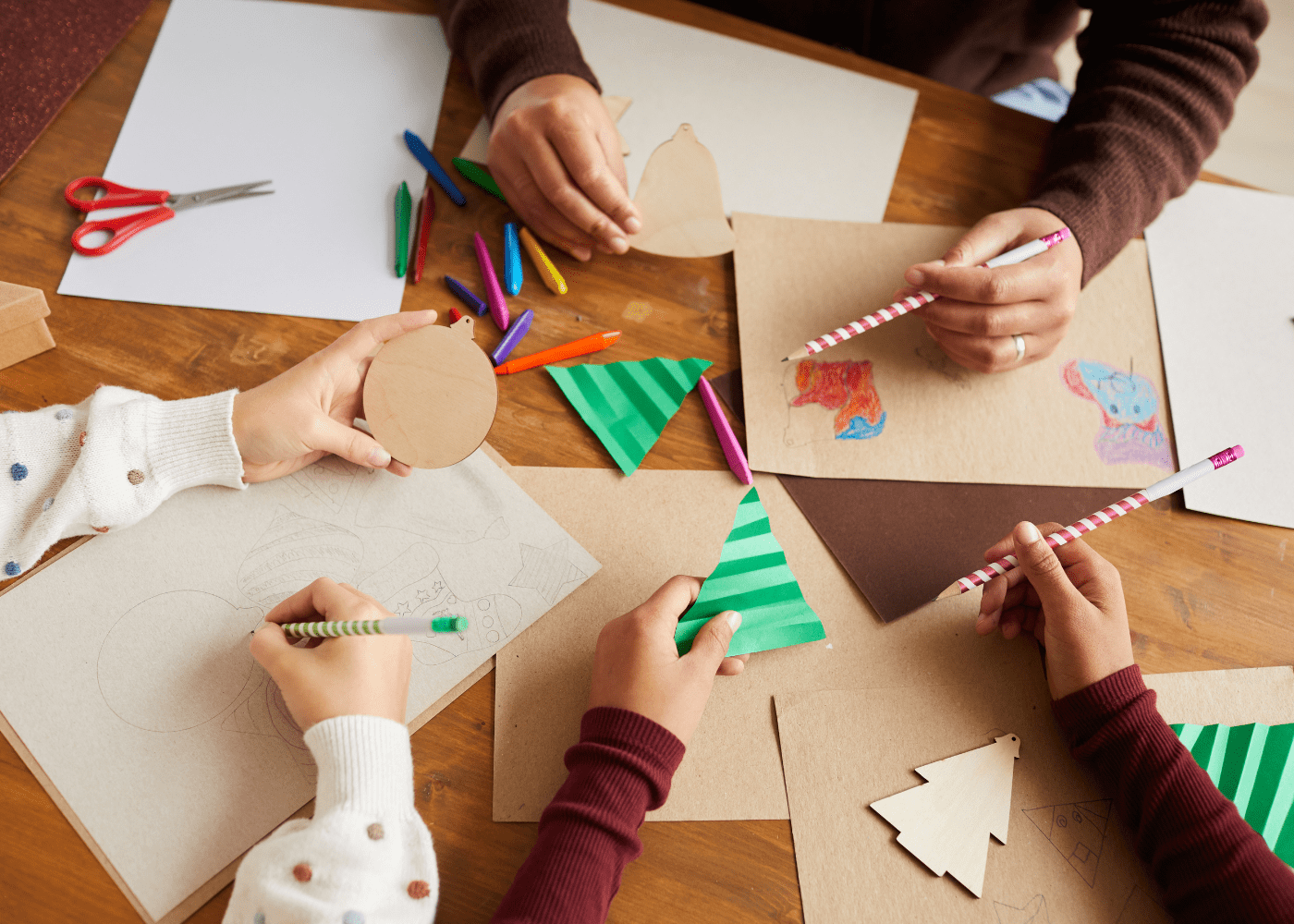 DIY Christmas cards for kids who love crafts: It’s way more fun than trawling the shops!