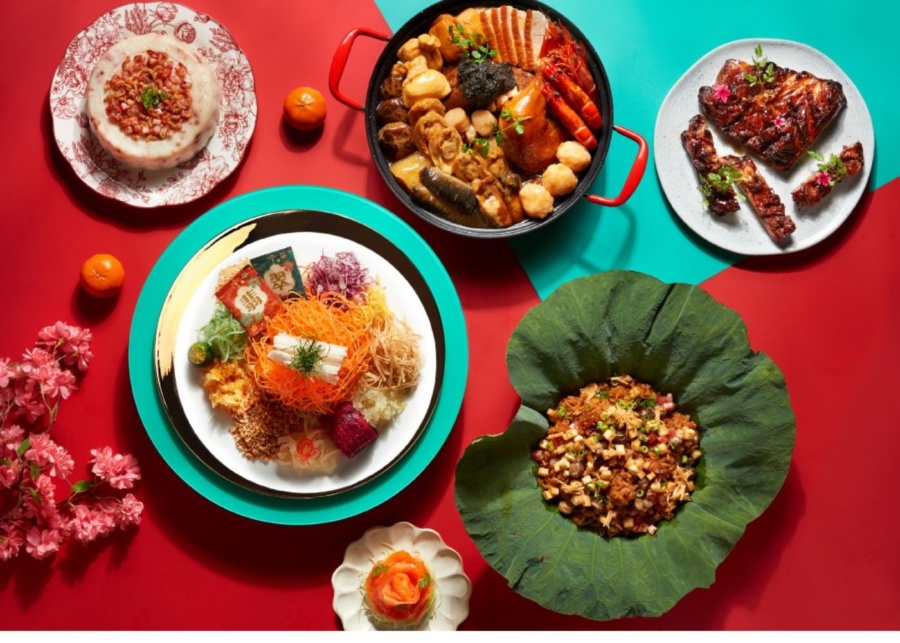 CNY catering takeaway with Crystal Jade