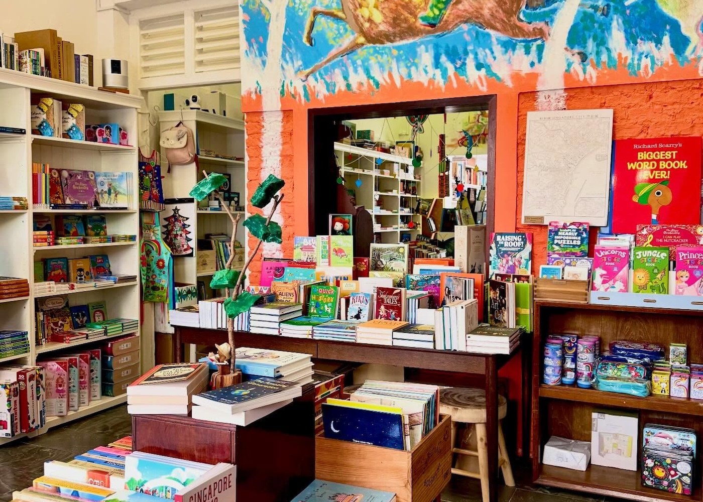 bookstore singapore woods in the books
