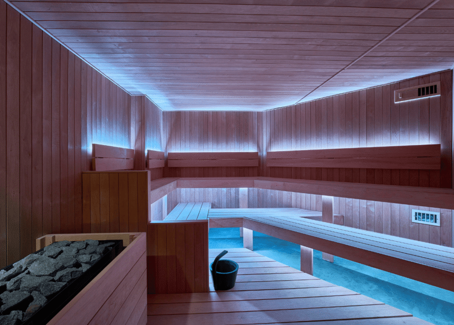 House Longevity sauna and bath house
