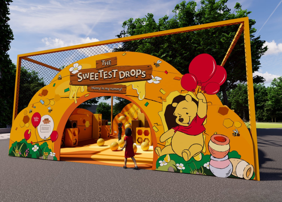 Gardens by the bay Children's Festival 2026 Winnie the pooh hunny ballpit