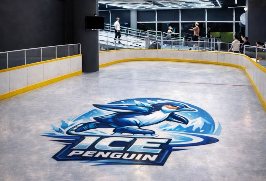 ice penguin skating rink singapore