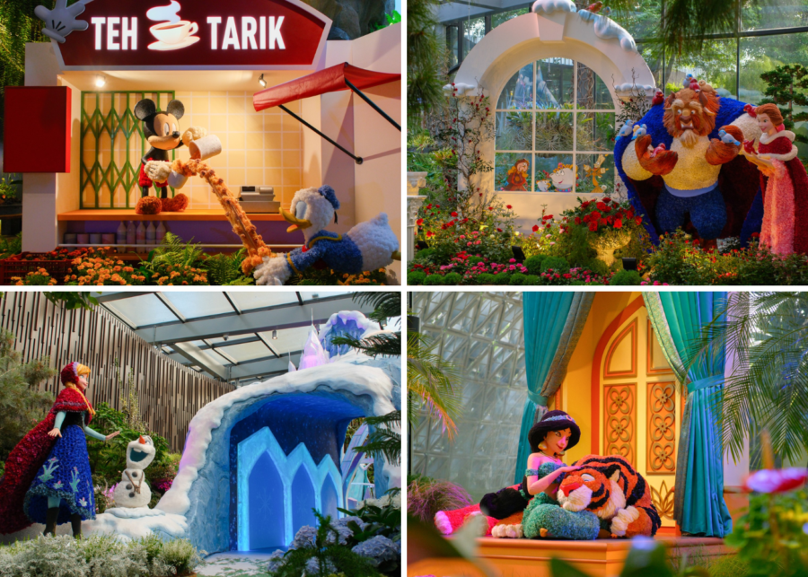Disney garden of wonder Singapore gardens by the bay floral fantasy
