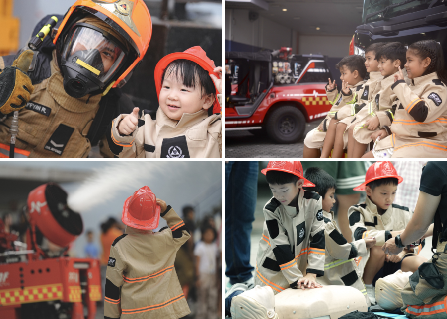 SCDF Fire station visit