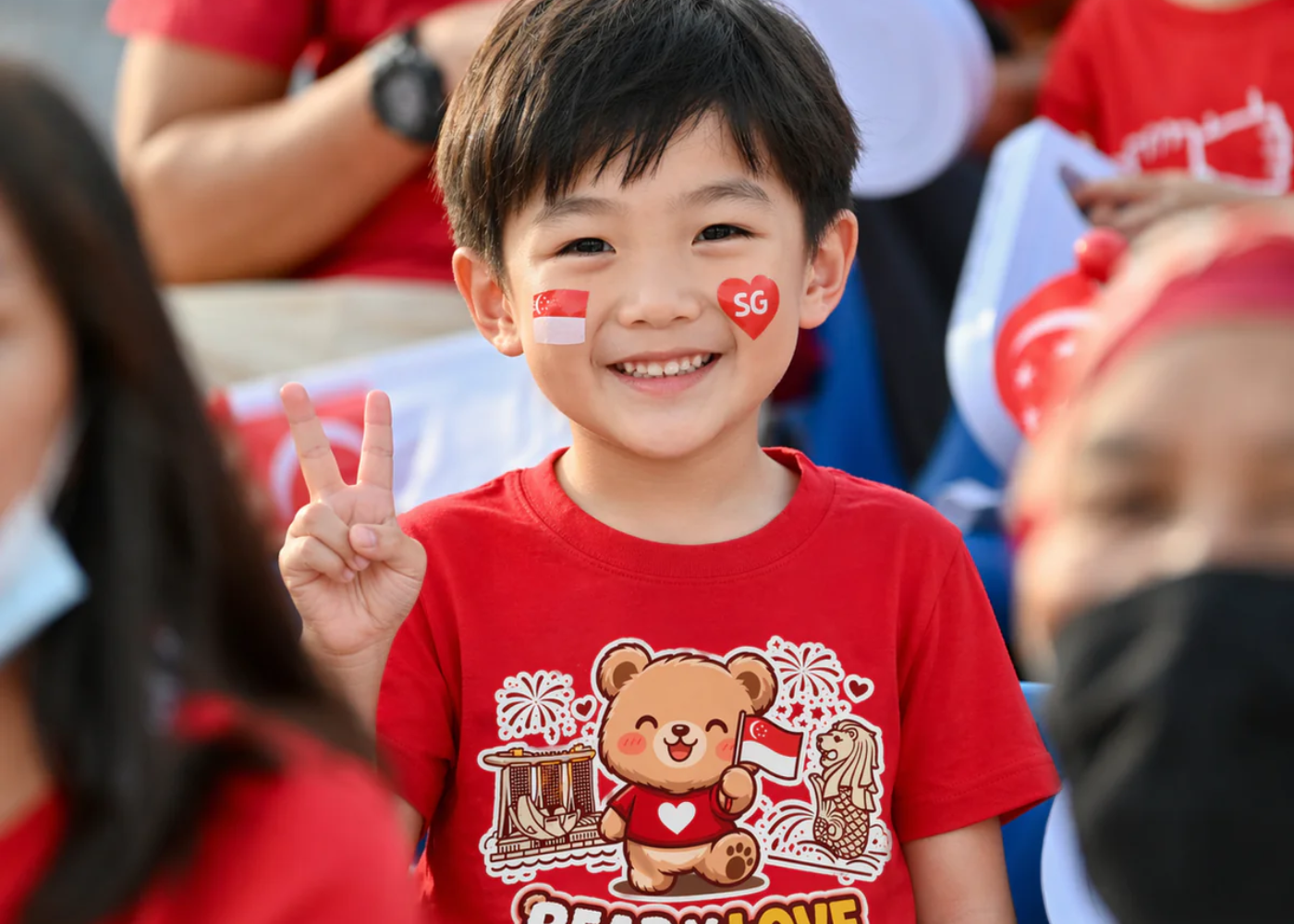 SG61 outfits: Where to buy red and white National Day T-shirts 2026