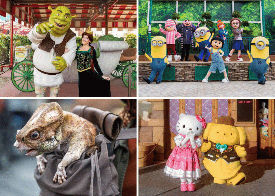 Meet and greets at Universal Studios Singapore