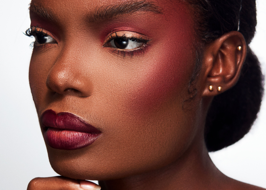 Kopiko Autumn make up inspiration burgundy colours