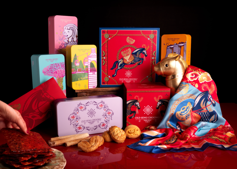 Old Seng Choong CNY gift set Singapore 2026 year of the horse