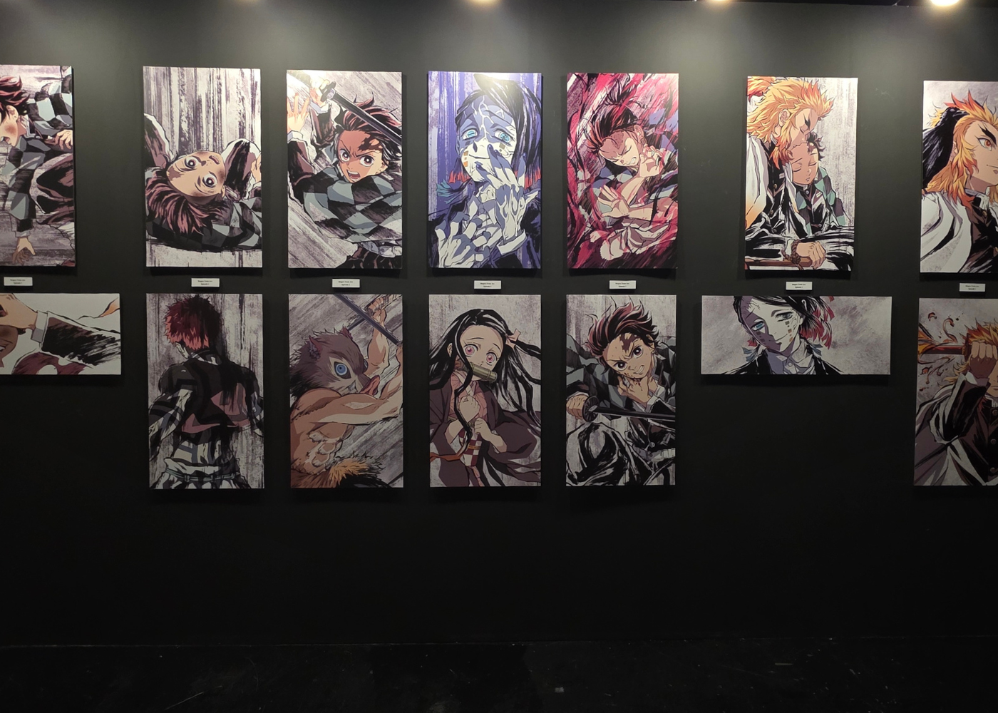 artwork demon slayer exhibition