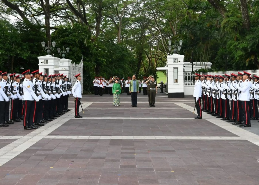 istana change of guards ceremony