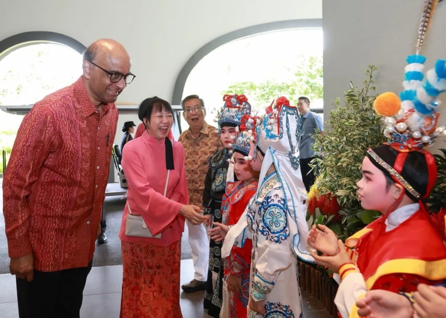 istana open house singapore president tharman