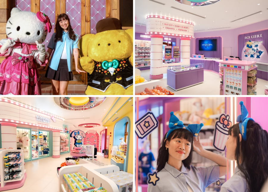 Superstar cafe Sanrio boutique Hello Kitty Universal Studios Singapore