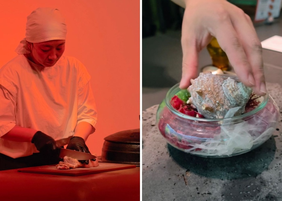 Jeju haenyeo experience food