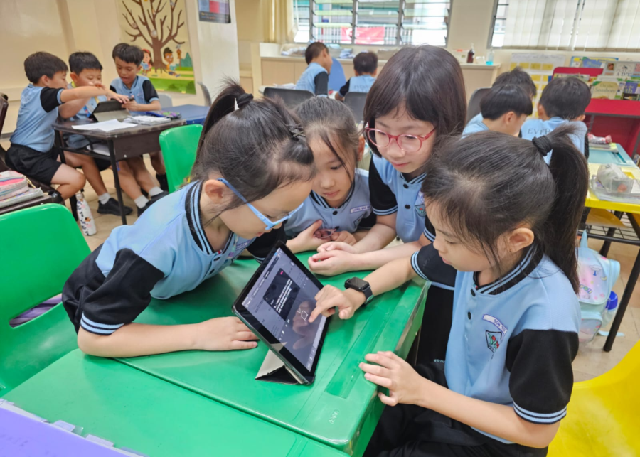 P1 starting primary school in Singapore