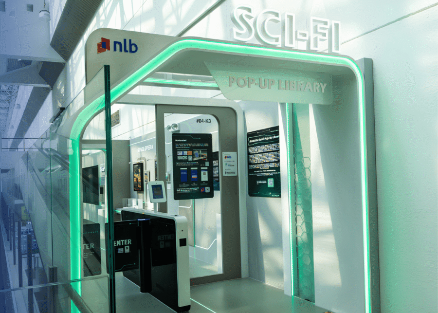 Pop up space library things to do with kids this weekend in Singapore