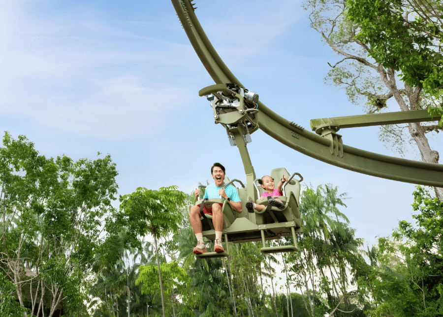 Rainforest wild asia grand opening new rides Singapore things to do with kids