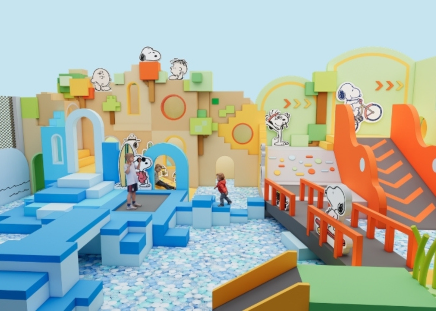 Snoopy Sports Park at Changi