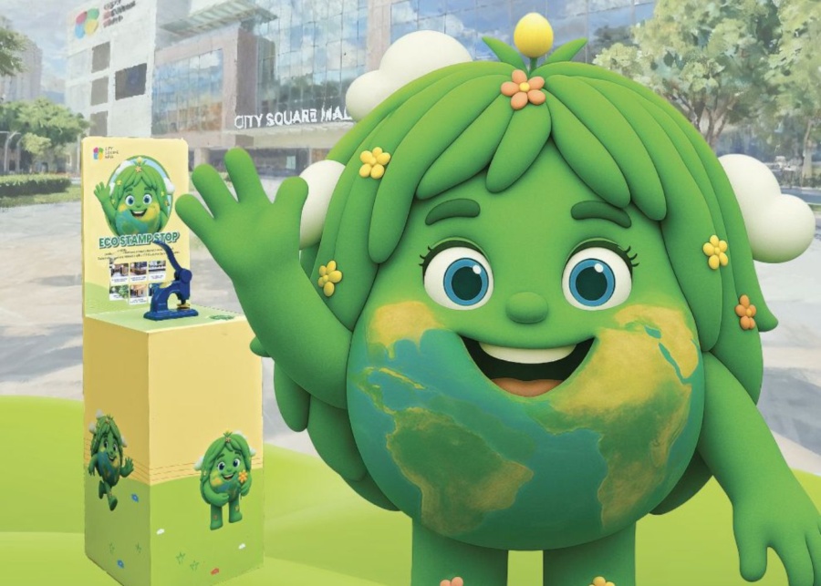 city square mall eco stamp rally