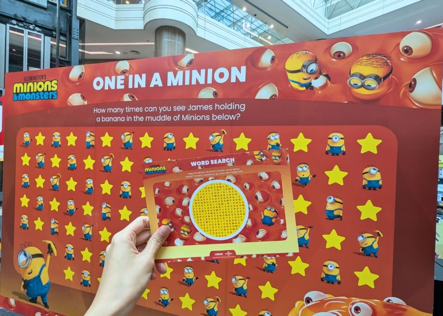 minions & monsters word challenge