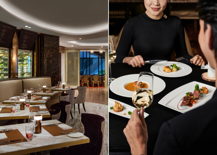 Dining at Sheraton hotel Vietnam