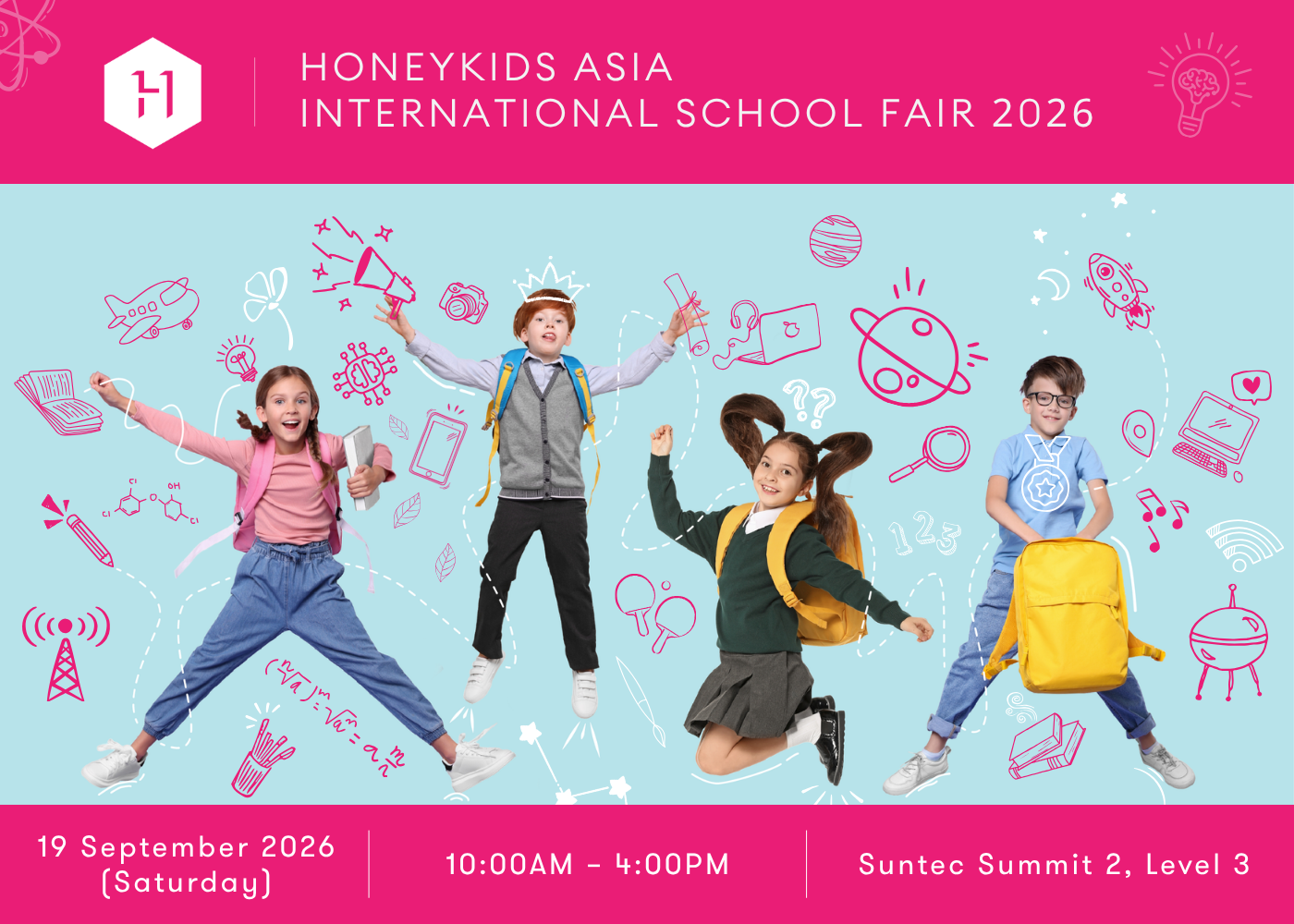 HoneyKids Asia International School Fair 2026 – 17th Edition