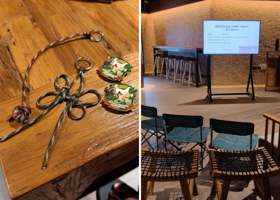 Night activities glamping at Crocodile Lodge