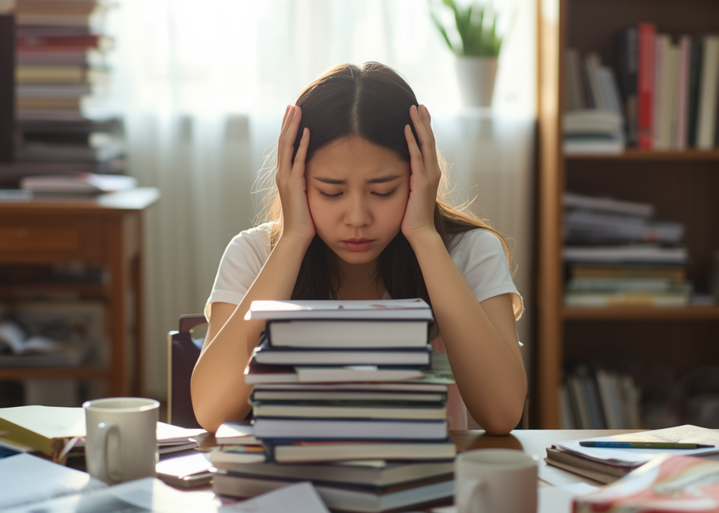 What if the pressure your child feels isn’t the exam, but the adult sitting next to them?