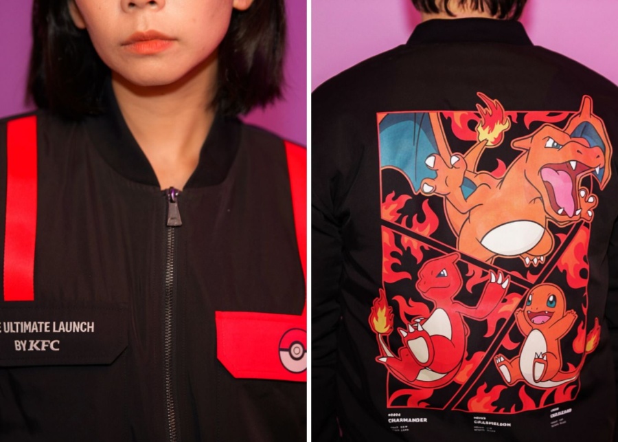 kfc pokemon evolution jacket
