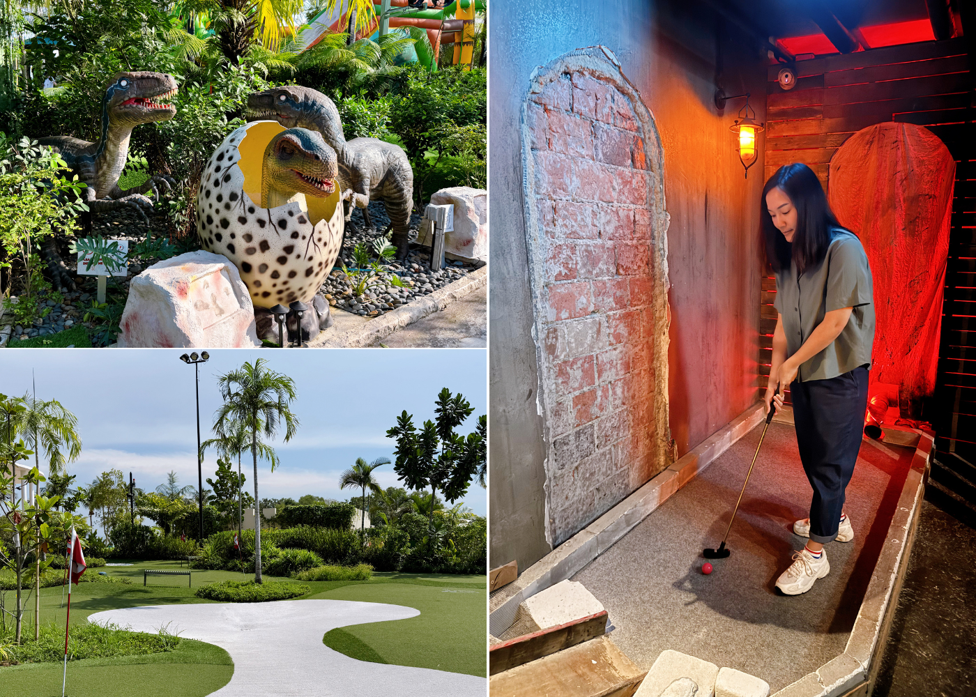 Mini golf in Singapore 2026: the best courses for families, from dino adventures to indoor mystery greens