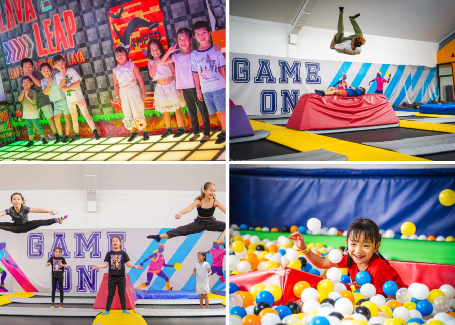 Amped tramploine park Singapore new location