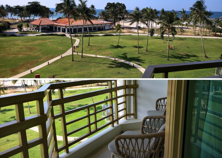 Mövenpick Resort and Spa Bintan Lagoon balcony and view