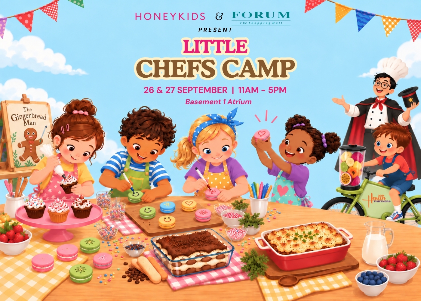 HoneyKids Presents: Little Chefs Camp at Forum The Shopping Mall